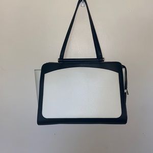 Black and White Professional Laptop Bag